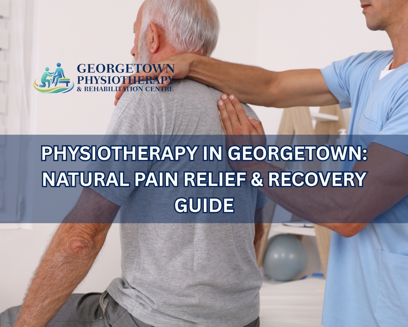 Patient receiving physiotherapy treatment at Georgetown Physiotherapy & Rehabilitation Centre in Georgetown Ontario