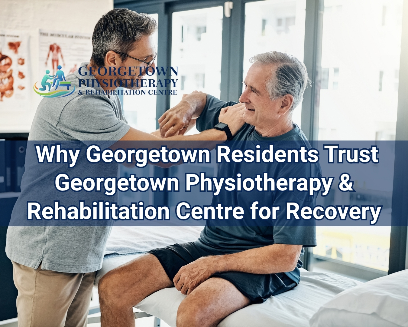 Patient receiving personalized rehabilitation treatment at Georgetown Physiotherapy & Rehabilitation Centre in Georgetown