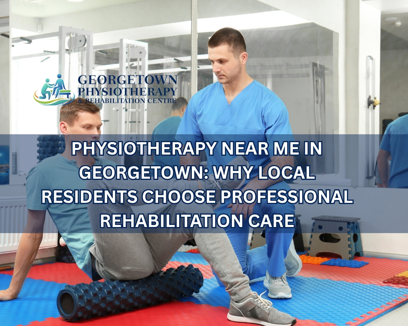 Patient receiving physiotherapy treatment at Georgetown Physiotherapy & Rehabilitation Centre in Georgetown Ontario