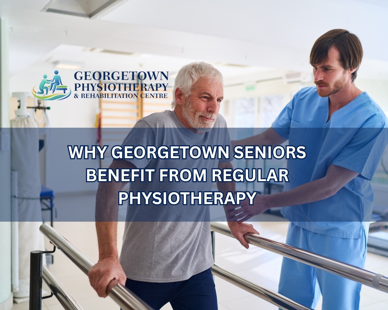 Senior patient participating in physiotherapy exercises to improve mobility and balance in Georgetown